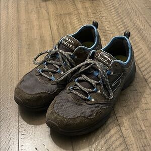 Skechers Go Walk Outdoors Brown and Blue Women's Sneakers